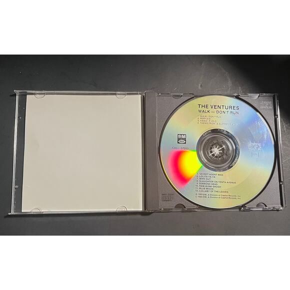 The Ventures Walk-Don’t Run CD 1989 All-Time Greatest Hits Surf Rock EMI Capitol - Picture 4 of 6